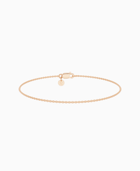Cable Chain Bracelet - 14K Rose Gold
