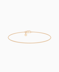 Cable Chain Bracelet - 18K Rose Gold