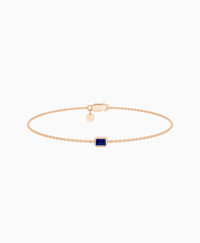 Royal Blue Lab Sapphire / Emerald (EW) / 0.15ct / 16.5cm