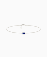 Royal Blue Lab Sapphire / Emerald (EW) / 0.15ct / 16.5cm