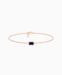 Royal Blue Lab Sapphire / Emerald (EW) / 0.3ct / 16.5cm
