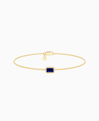 Royal Blue Lab Sapphire / Emerald (EW) / 0.3ct / 16.5cm