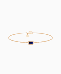 Royal Blue Lab Sapphire / Emerald (EW) / 0.3ct / 16.5cm