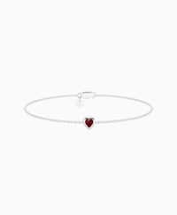 Pigeon Blood Lab Ruby / Heart (NS) / 0.15ct / 16.5cm