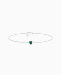 Zambian Lab Emerald / Heart (NS) / 0.15ct / 16.5cm