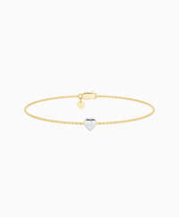 White Lab Diamond / Heart (NS) / 0.15ct / 16.5cm