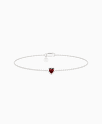 Pigeon Blood Lab Ruby / Heart (NS) / 0.15ct / 16.5cm