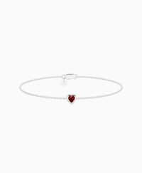 Pigeon Blood Lab Ruby / Heart (NS) / 0.15ct / 16.5cm