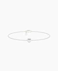 White Lab Diamond / Heart (NS) / 0.15ct / 16.5cm