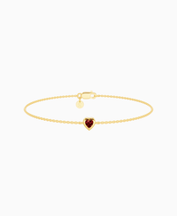 Pigeon Blood Lab Ruby / Heart (NS) / 0.15ct / 16.5cm