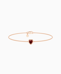 Pigeon Blood Lab Ruby / Heart (NS) / 0.3ct / 16.5cm