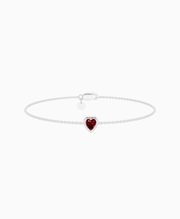 Pigeon Blood Lab Ruby / Heart (NS) / 0.3ct / 16.5cm