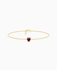 Pigeon Blood Lab Ruby / Heart (NS) / 0.3ct / 16.5cm