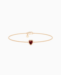 Pigeon Blood Lab Ruby / Heart (NS) / 0.3ct / 16.5cm