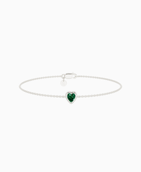 Zambian Lab Emerald / Heart (NS) / 0.3ct / 16.5cm