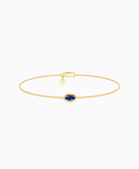 Royal Blue Lab Sapphire / Marquise (EW) / 0.15ct / 16.5cm