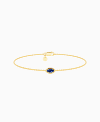 Royal Blue Lab Sapphire / Marquise (EW) / 0.15ct / 16.5cm