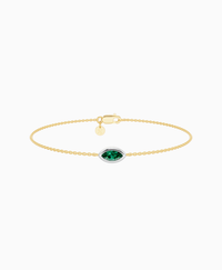 Zambian Lab Emerald / Marquise (EW) / 0.3ct / 16.5cm