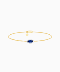 Royal Blue Lab Sapphire / Marquise (EW) / 0.3ct / 16.5cm