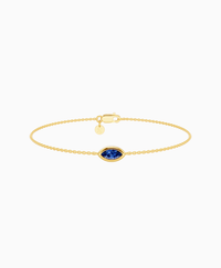 Royal Blue Lab Sapphire / Marquise (EW) / 0.3ct / 16.5cm