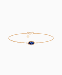 Royal Blue Lab Sapphire / Marquise (EW) / 0.3ct / 16.5cm
