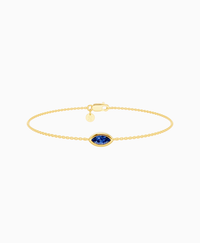 Royal Blue Lab Sapphire / Marquise (EW) / 0.3ct / 16.5cm