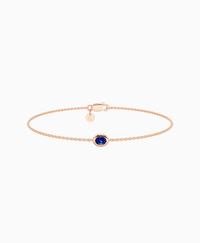 Royal Blue Lab Sapphire / Oval (EW) / 0.15ct / 16.5cm