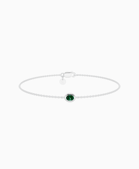 Zambian Lab Emerald / Oval (EW) / 0.15ct / 16.5cm