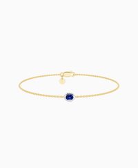 Royal Blue Lab Sapphire / Oval (EW) / 0.15ct / 16.5cm
