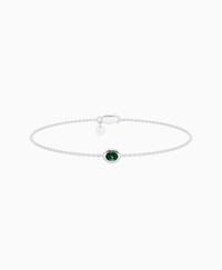 Zambian Lab Emerald / Oval (EW) / 0.15ct / 16.5cm