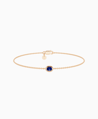Royal Blue Lab Sapphire / Oval (EW) / 0.15ct / 16.5cm