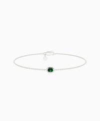 Zambian Lab Emerald / Oval (EW) / 0.15ct / 16.5cm