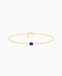 Royal Blue Lab Sapphire / Oval (EW) / 0.15ct / 16.5cm