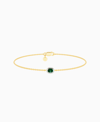 Zambian Lab Emerald / Oval (EW) / 0.15ct / 16.5cm