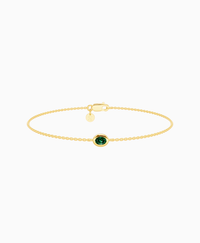 Zambian Lab Emerald / Oval (EW) / 0.15ct / 16.5cm