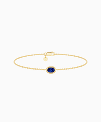 Royal Blue Lab Sapphire / Oval (EW) / 0.3ct / 16.5cm