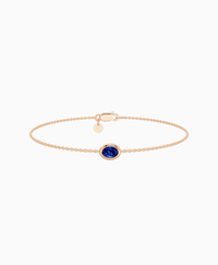 Royal Blue Lab Sapphire / Oval (EW) / 0.3ct / 16.5cm