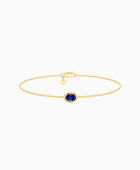 Royal Blue Lab Sapphire / Oval (EW) / 0.3ct / 16.5cm