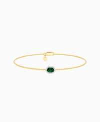 Zambian Lab Emerald / Oval (EW) / 0.3ct / 16.5cm