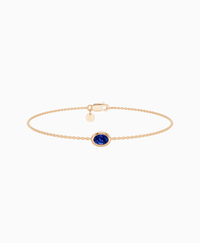 Royal Blue Lab Sapphire / Oval (EW) / 0.3ct / 16.5cm