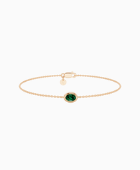 Zambian Lab Emerald / Oval (EW) / 0.3ct / 16.5cm
