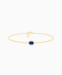 Royal Blue Lab Sapphire / Oval (EW) / 0.3ct / 16.5cm