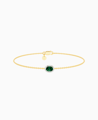 Zambian Lab Emerald / Oval (EW) / 0.3ct / 16.5cm