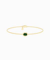 Zambian Lab Emerald / Oval (EW) / 0.3ct / 16.5cm