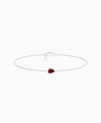 Pigeon Blood Lab Ruby / Pear (EW) / 0.15ct / 16.5cm