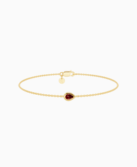 Pigeon Blood Lab Ruby / Pear (EW) / 0.15ct / 16.5cm