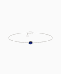 Royal Blue Lab Sapphire / Pear (EW) / 0.15ct / 16.5cm