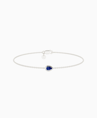 Royal Blue Lab Sapphire / Pear (EW) / 0.15ct / 16.5cm
