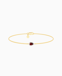Pigeon Blood Lab Ruby / Pear (EW) / 0.15ct / 16.5cm