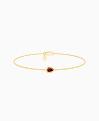 Pigeon Blood Lab Ruby / Pear (EW) / 0.15ct / 16.5cm